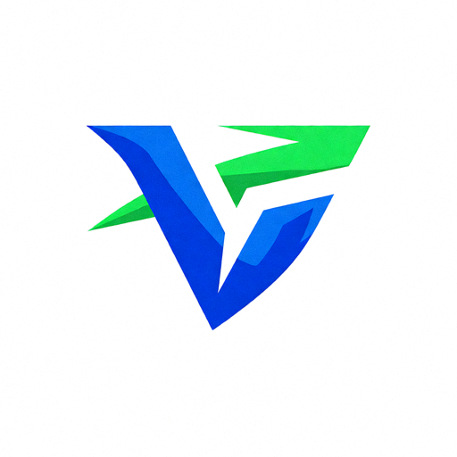 V体育VSPORTS官方品牌Logo绿色运动风格设计